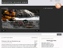 Tablet Screenshot of payetteriver.org